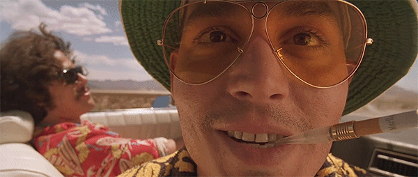 Fear And Loathing In Las Vegas meme template variation