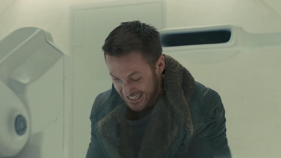 Frustrated K Screams God Damn It - Blade Runner 2049 meme template variation