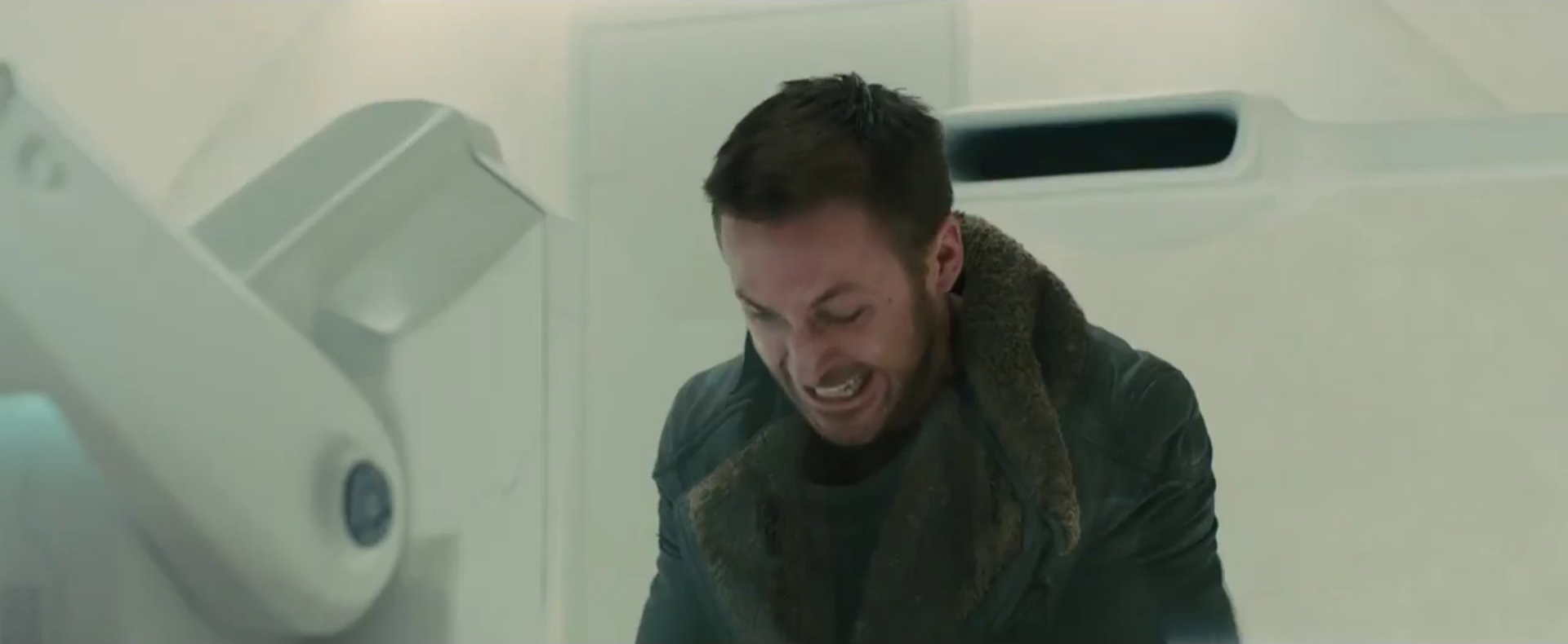 Frustrated K Screams God Damn It - Blade Runner 2049 meme template variation