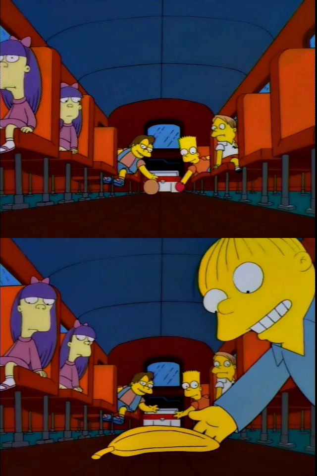 Go Apple! Go Orange! Go Banana! - Fruit Race - The Simpsons