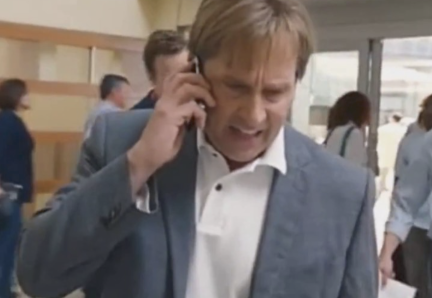 Hey, There's a Bubble - The Big Short meme template variation