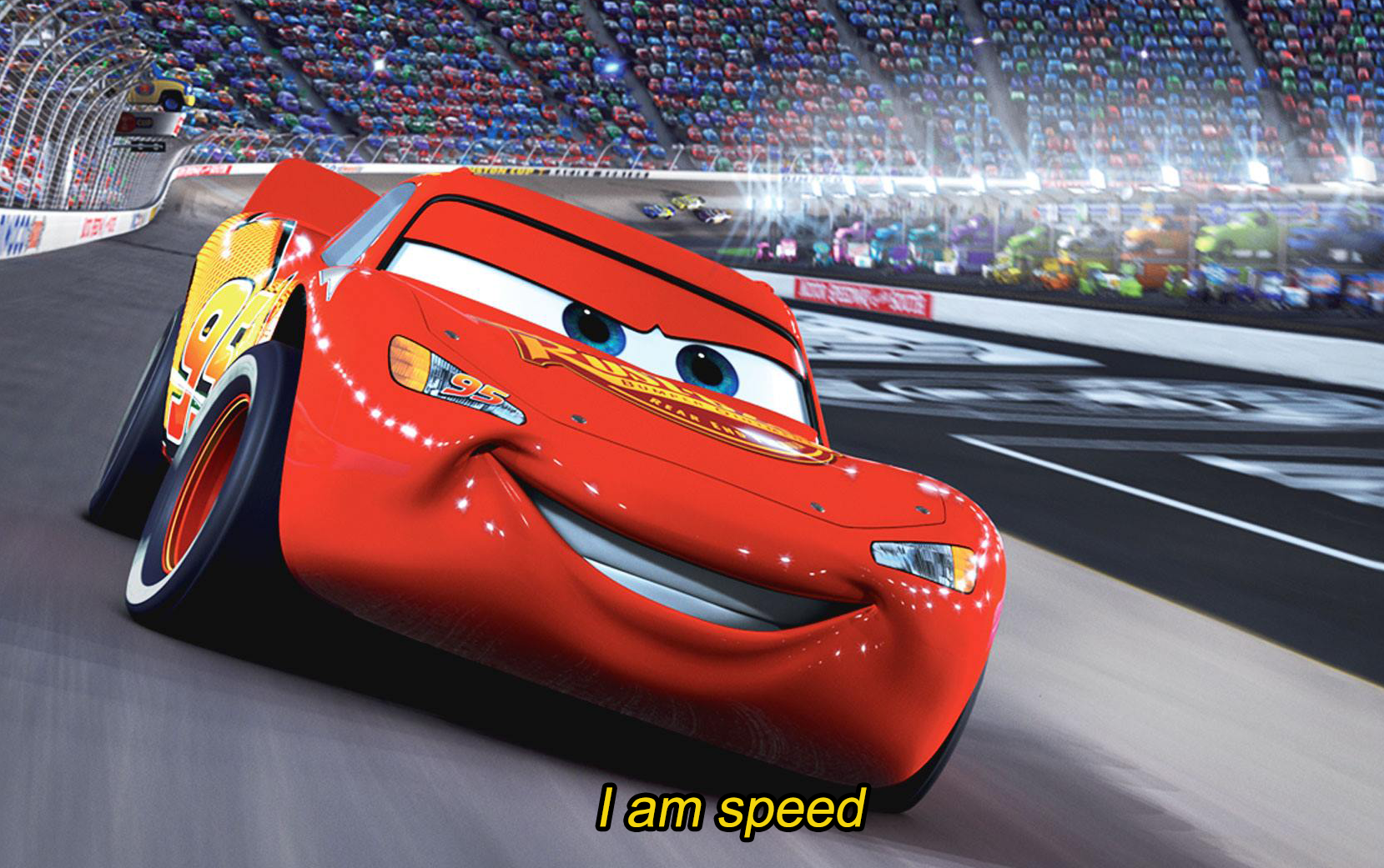 I am speed meme template variation