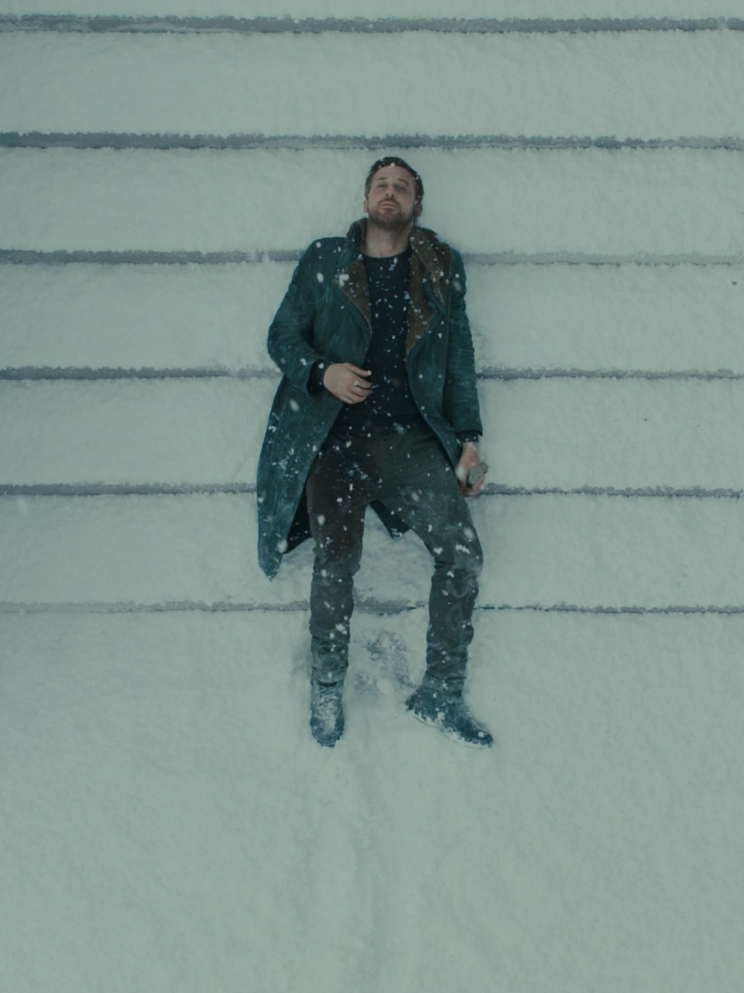 Imagine Bleeding Out Here - K Bleeding Out Dying Aerial - Blade Runner 2049