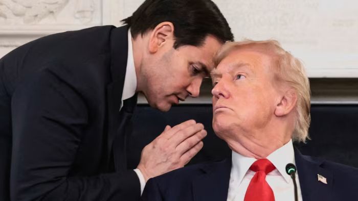 Informing Trump - Sir... meme template variation