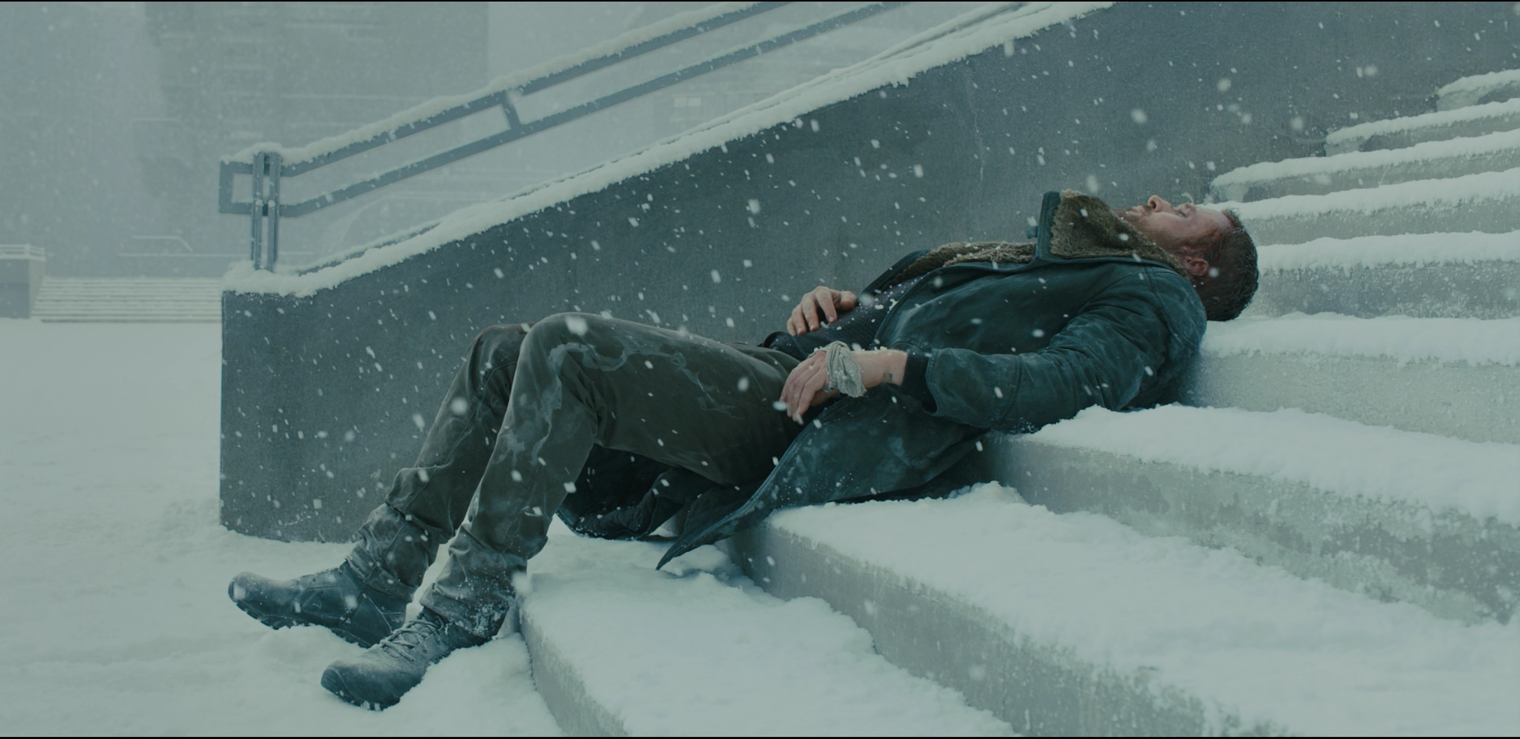 K Bleeding Out Dying - Blade Runner 2049  meme template variation