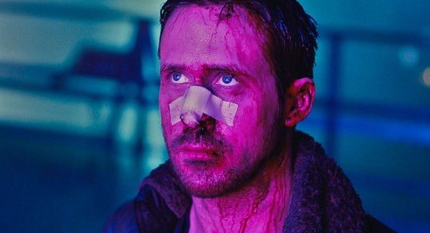 K with Bandage Over Nose - Blade Runner 2049 meme template