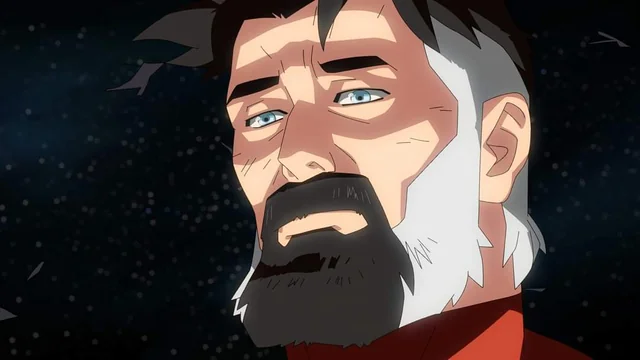 Omniman Sad in Space (Invincible) meme template