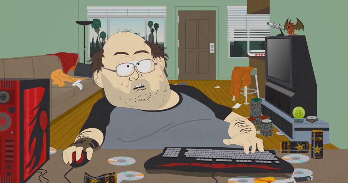Southpark World of Warcraft Neckbeard Gamer meme template