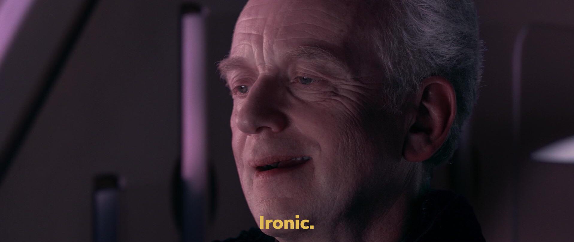 Star Wars Palpatine - Ironic meme template