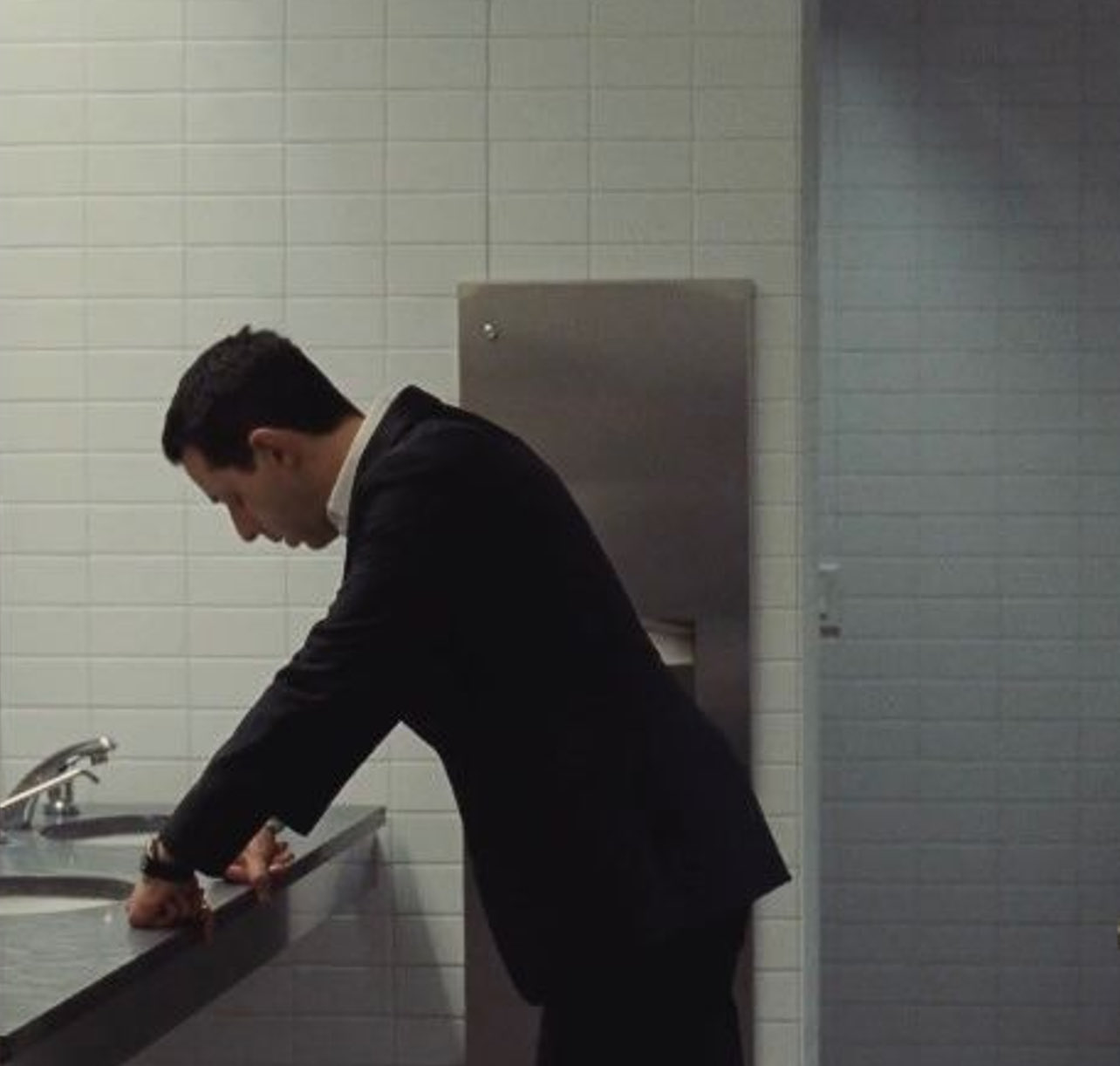 Struggling Kendall from Succession meme template