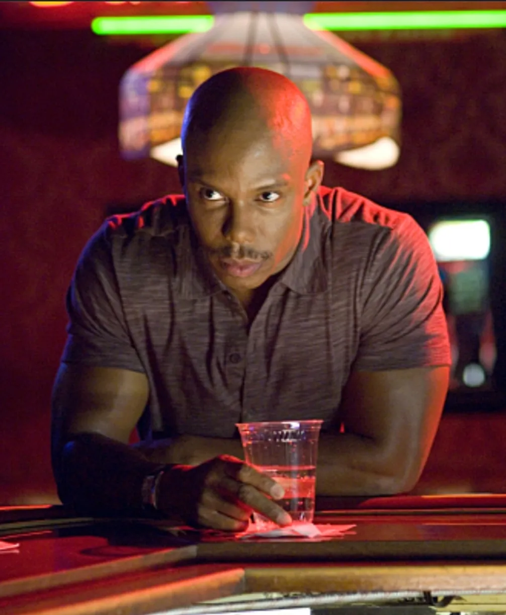 Suspicious Doakes At Bar - Can't Prove it - Dexter meme template