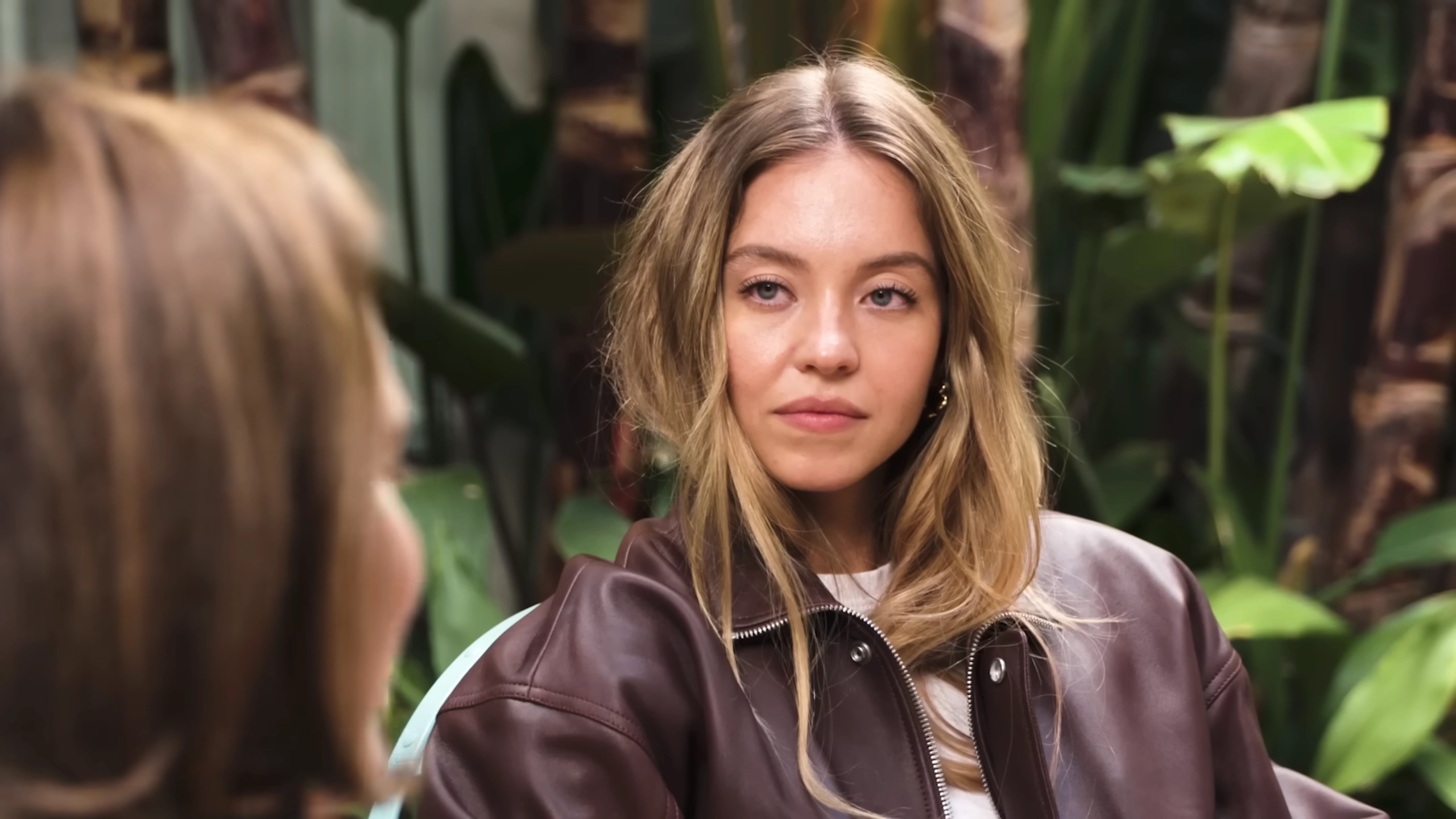 Sydney Sweeney Glaring During GQ Interview