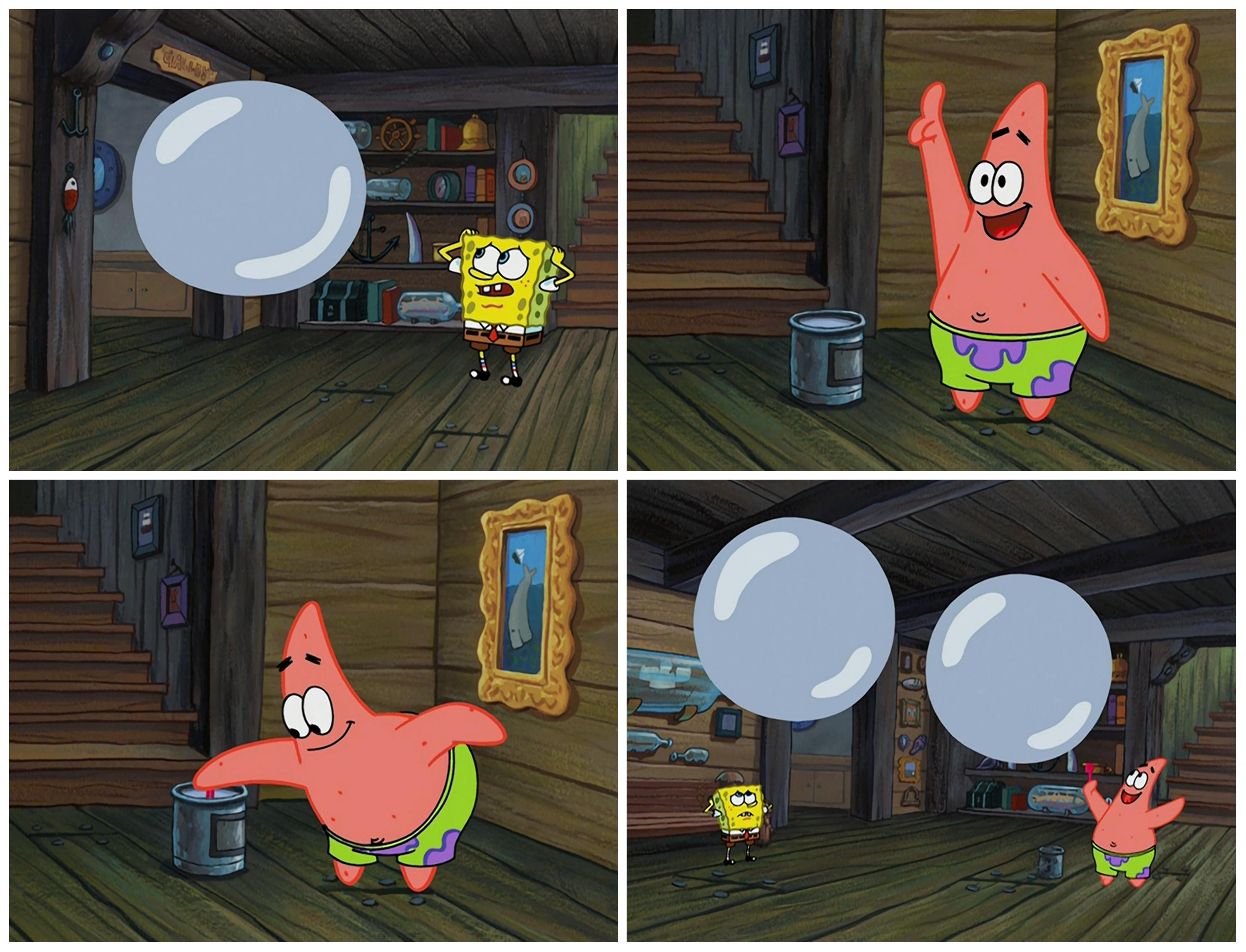 What Could be Worse Than a Giant Paint Bubble - SpongeBob SquarePants