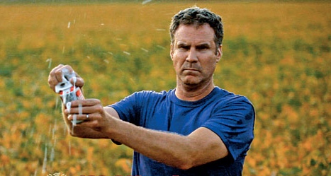 Will Ferrell Cracking A Beer - Sounds like an X problem meme template