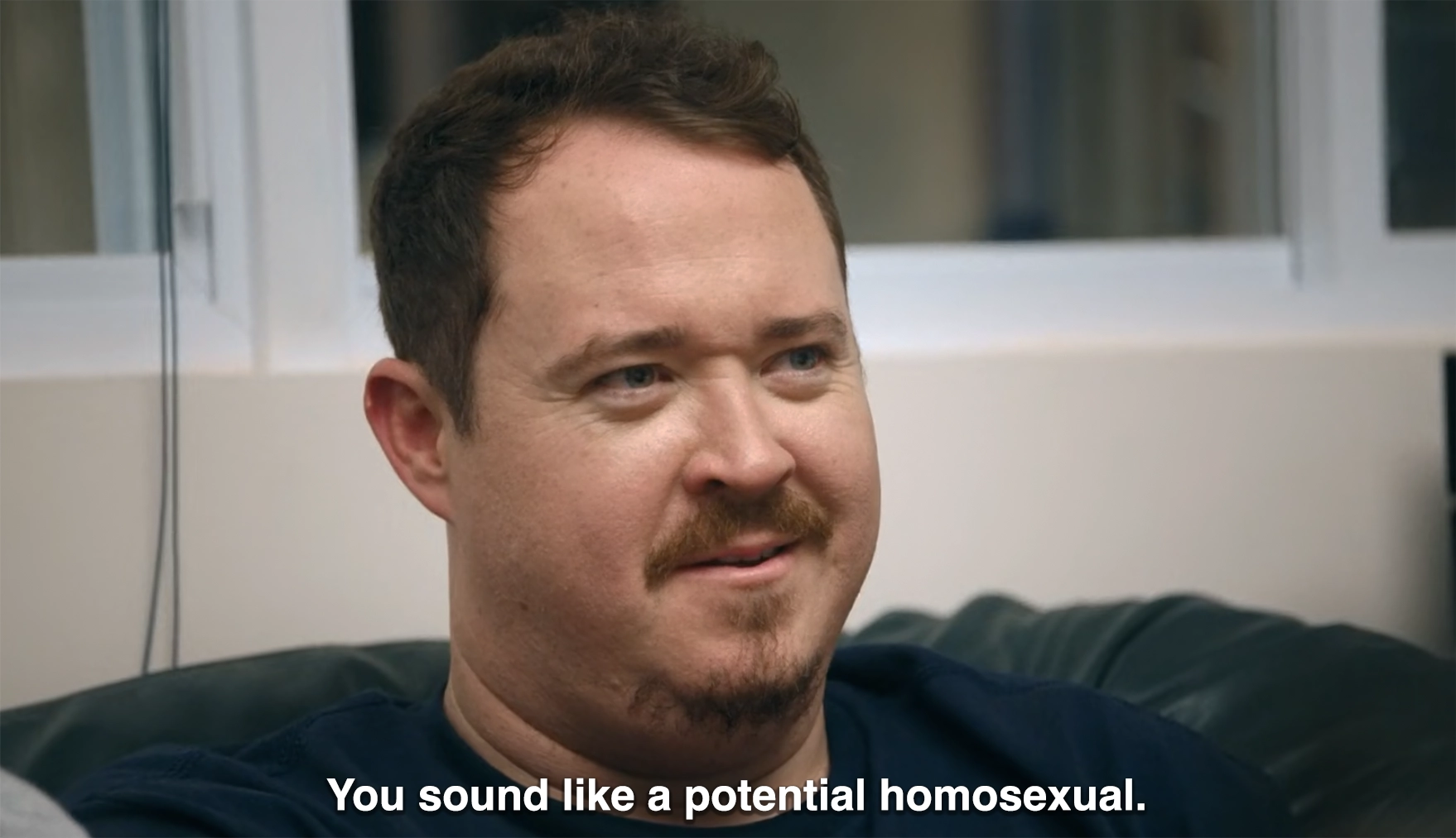 You Sound Like a Potential Homosexual - Shane Gillis - Tires meme template variation
