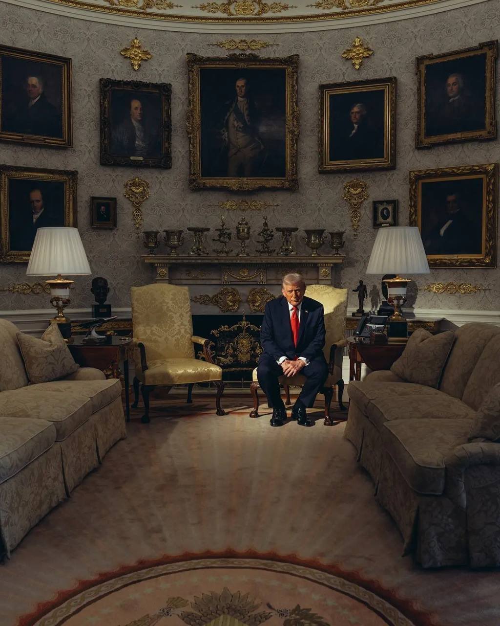 How Trump Waits meme template