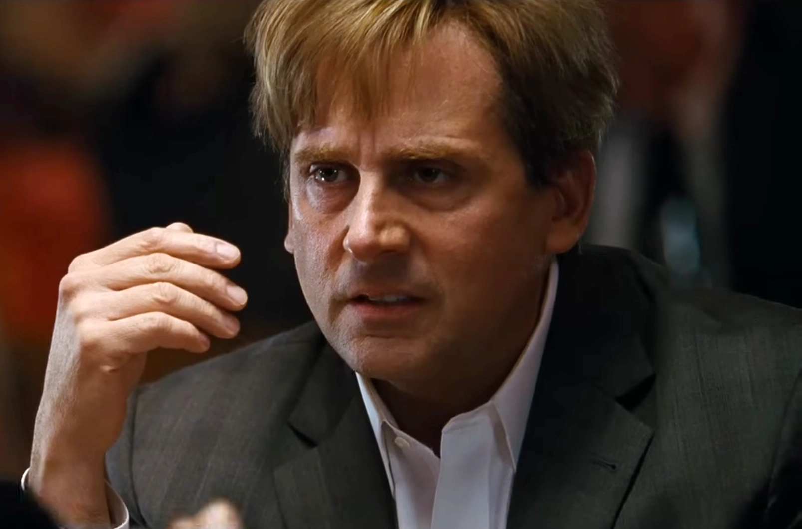 Mark Baum Can't Believe It - The Big Short meme template