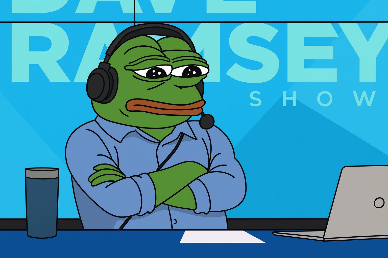 Pepe the Frog as Dave Ramsey - That's right Dave meme template