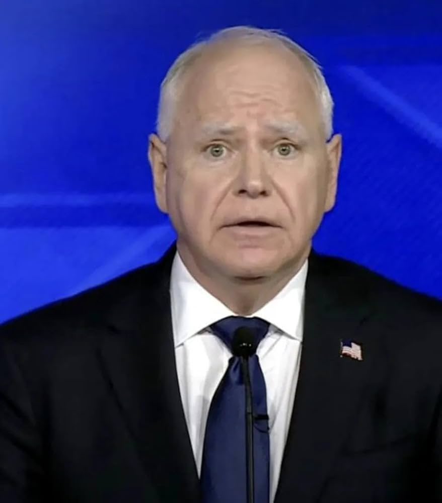 Surprised Tim Waltz meme template