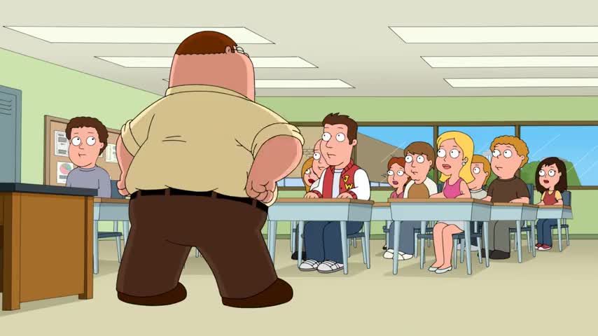 There's Going To Be Some Changes Around Here - Peter as the principal - Family Guy meme template