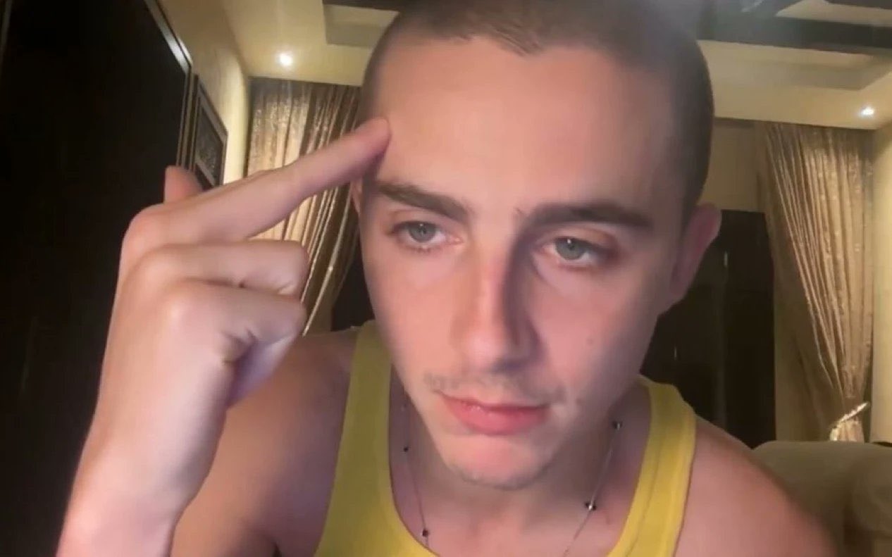 Timothée Chalamet on Zoom Call - Think About It meme template